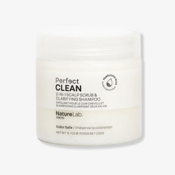 NatureLab. Tokyo Perfect Clean 2-In-1 Scalp Scrub & Clarifying Shampoo - Picture 1 of 8